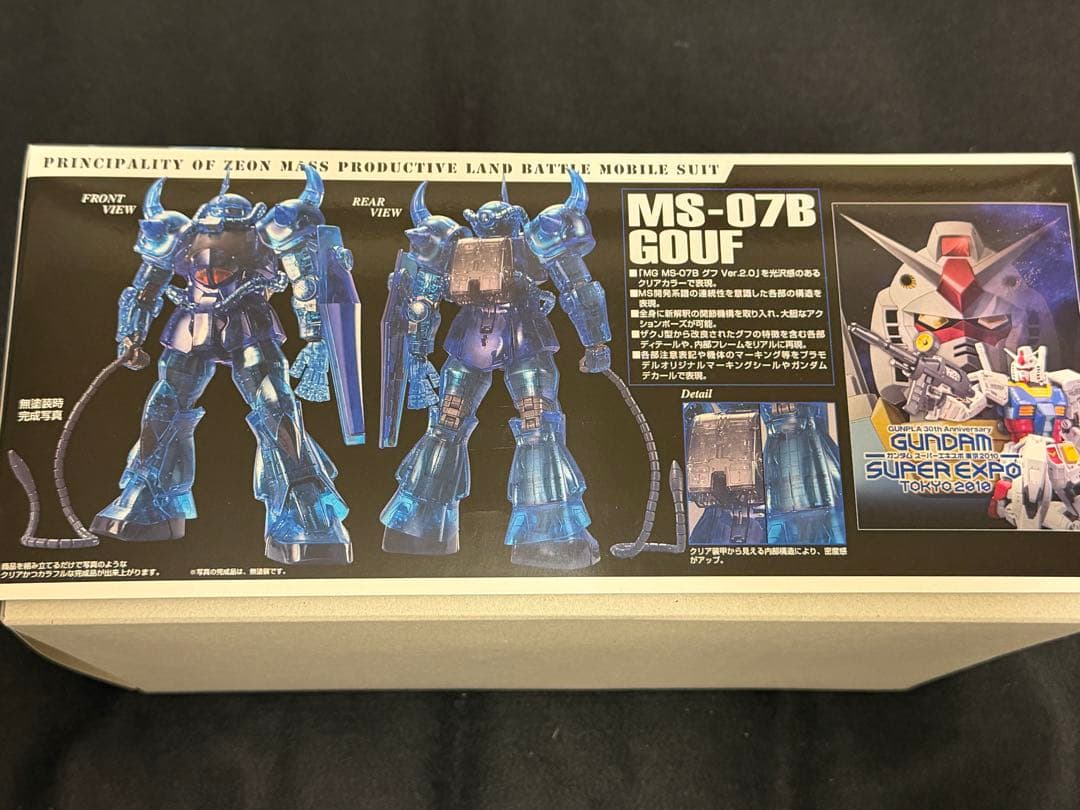 MG 1/100 グフ Ver.2.0 クリアカラーバージョン