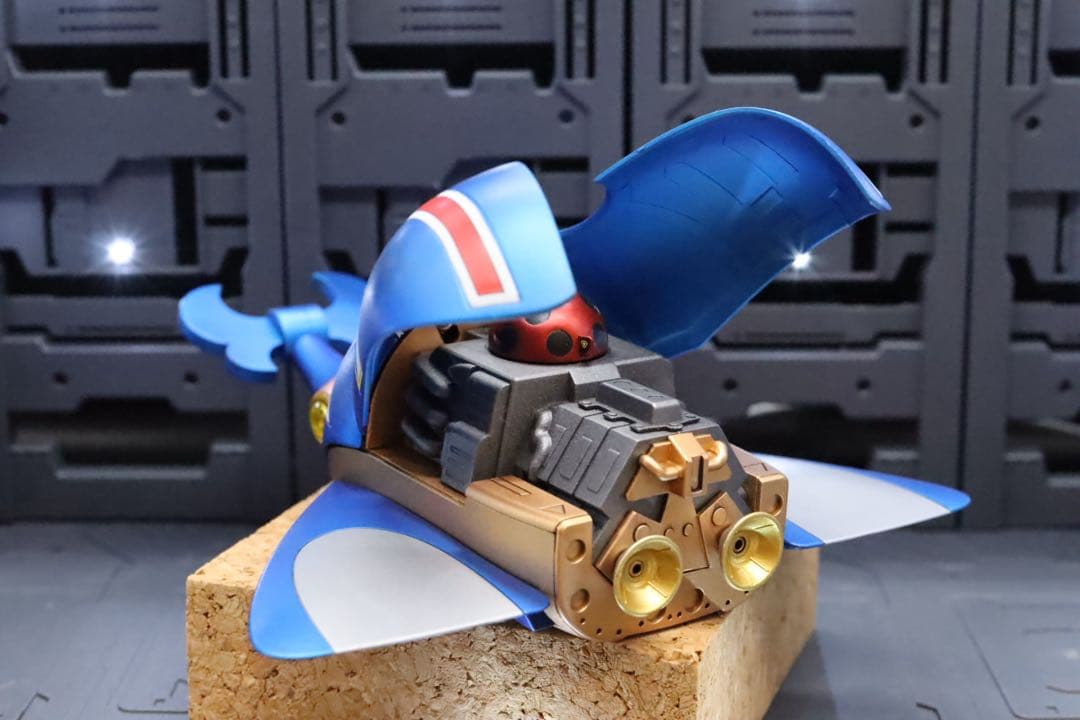 タイムボカンメカ3機＆ミニメカ＆タイムガイコッツ【全塗装・完成品】