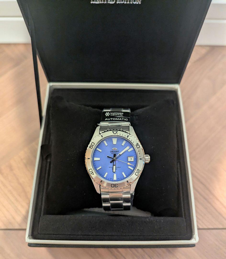 限定 希少 ORIENT Mako 40 RN-AC0Q04L ラベンダー