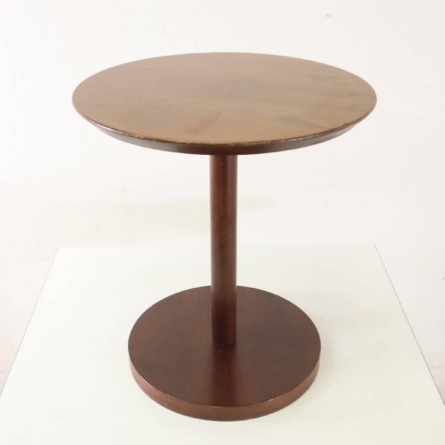 IDC大塚家具 リーベ サイドテーブル DM-GF014 ウォールナット材