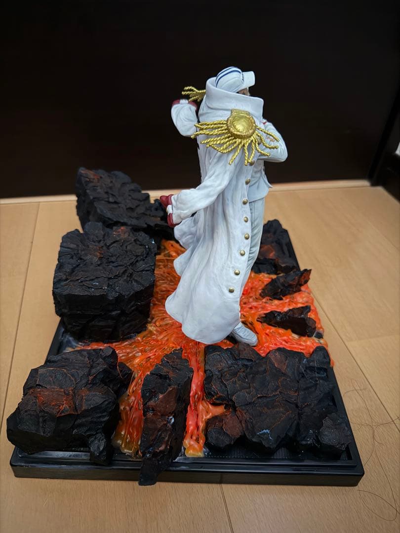 ワンピース 一番くじ 赤犬 絶対的正義 A賞 サカズキ　フィギュア　ジオラマ付き