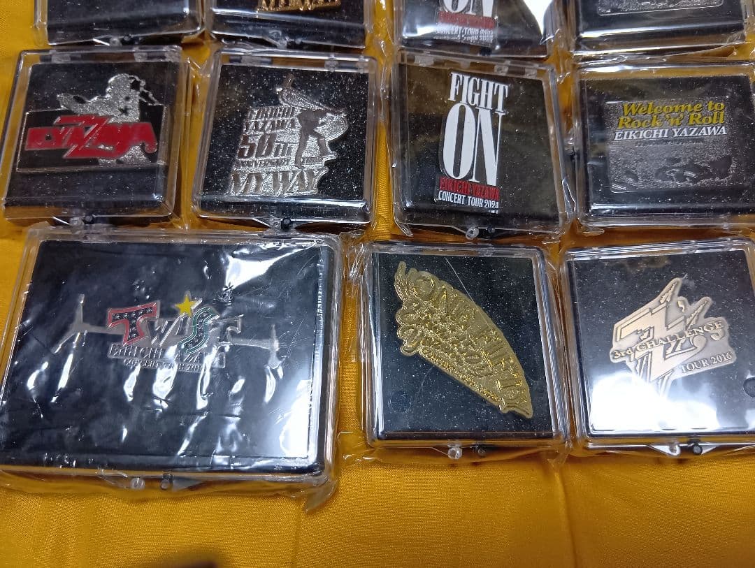 矢沢永吉 ＳS席　バッヂ　１１個