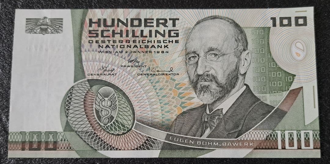 旧紙幣　オーストリアシリング旧紙幣 計2440シリング[値下げ8000円]