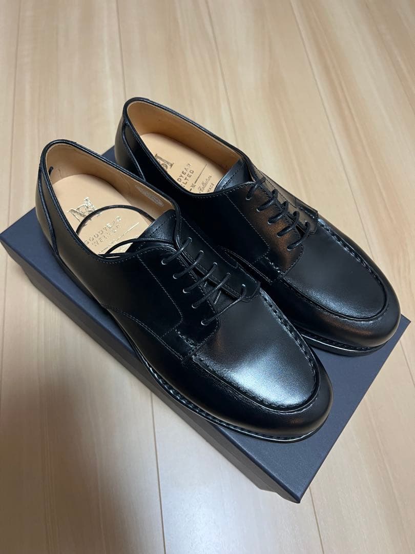 MB ULTIMATE FABRIC グッドイヤーウェルトレザーシューズアノネイ