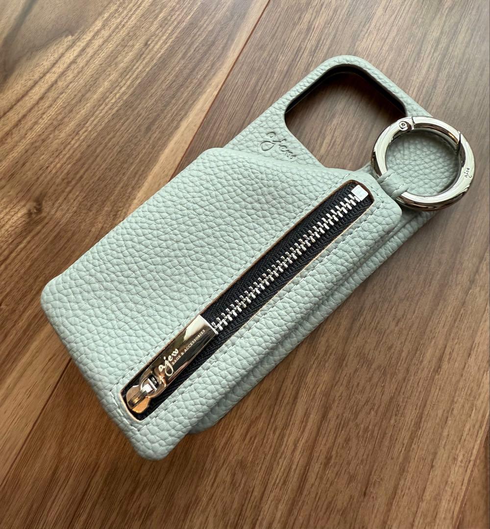 iPhone16Pro用　エジュー　iPhoneケース&ストラップ　美品