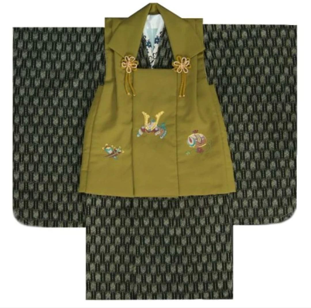 子供用 七五三衣装 オリーブグリーン　3歳　男の子