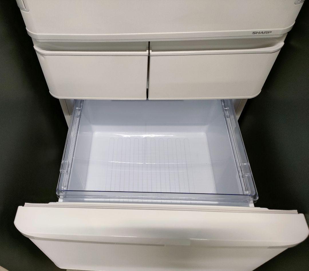 ダバオ 美品2022年製シャープ両側冷蔵庫412L SJ-X417J-W
