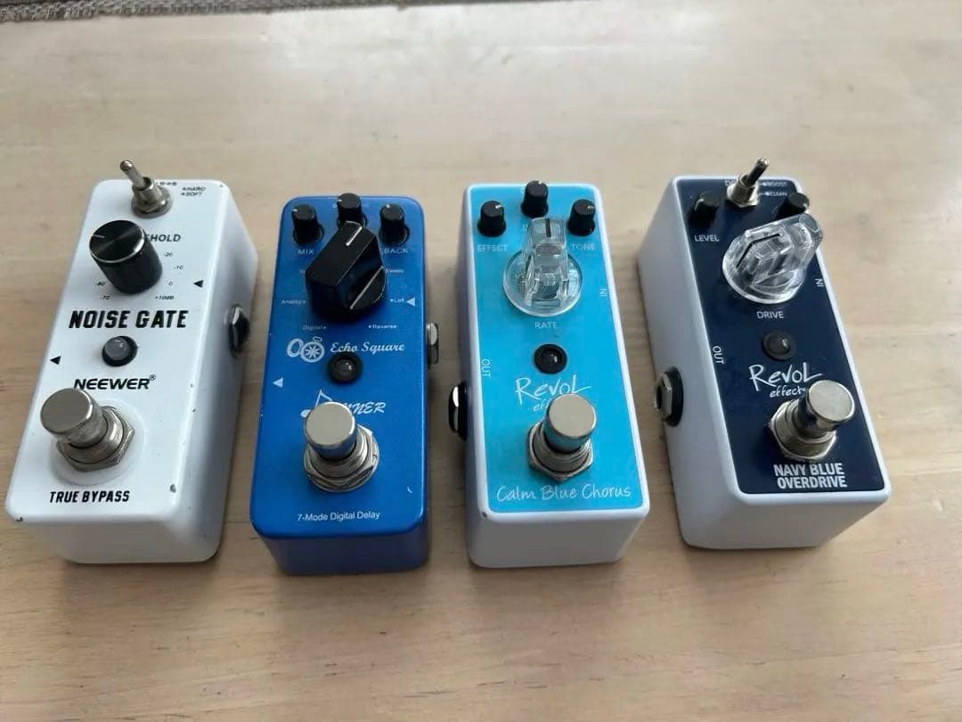 オマケ付き　コンパクトエフェクター　4セット　入門　初心者