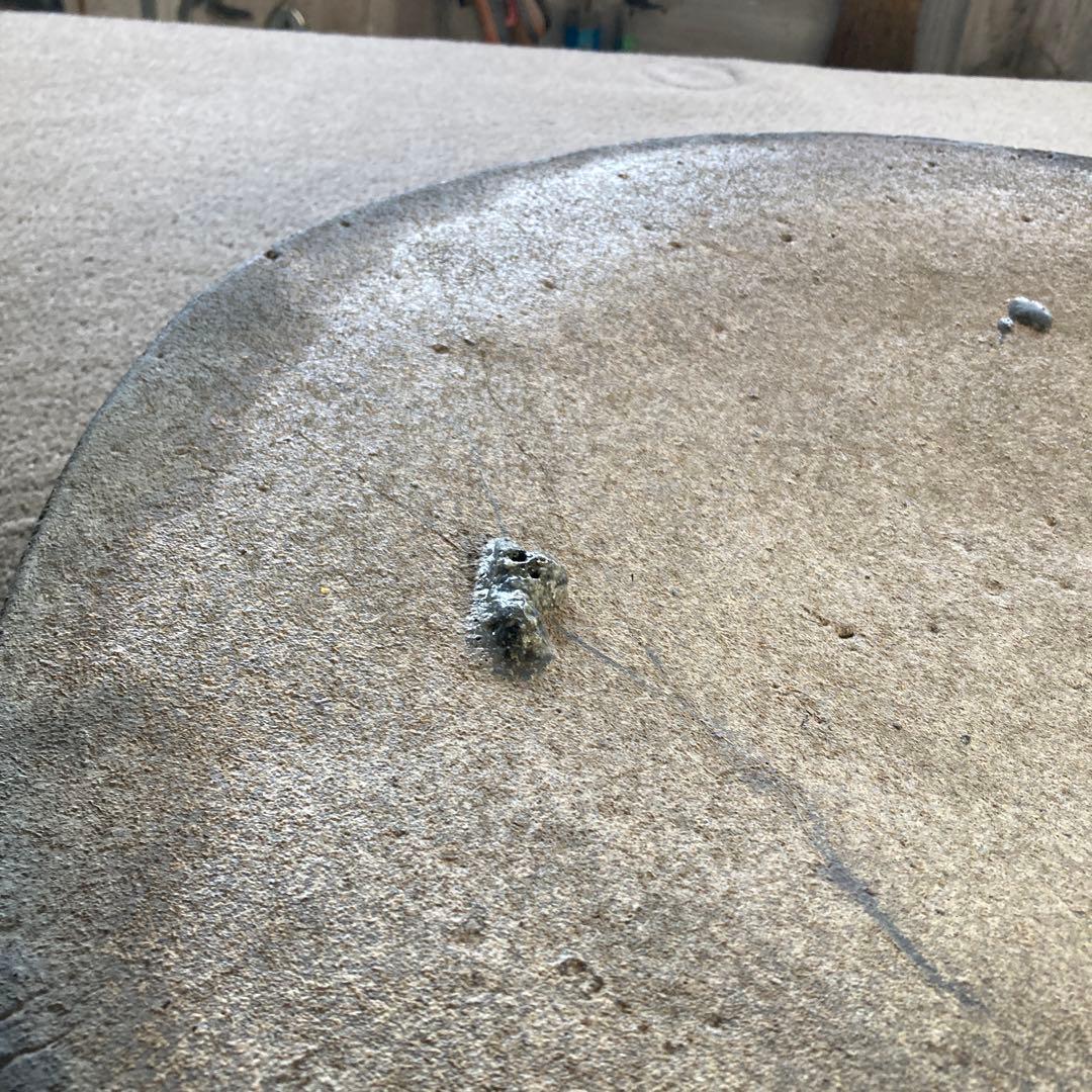 珍品 特大 水鉢 大鉢 花器 大皿 作者不明 直径63cm オブジェ