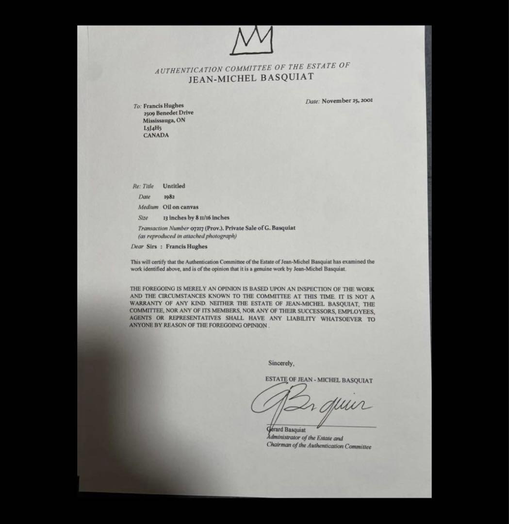 バスキア JEAN-MICHEL BASQUIAT 油絵 5