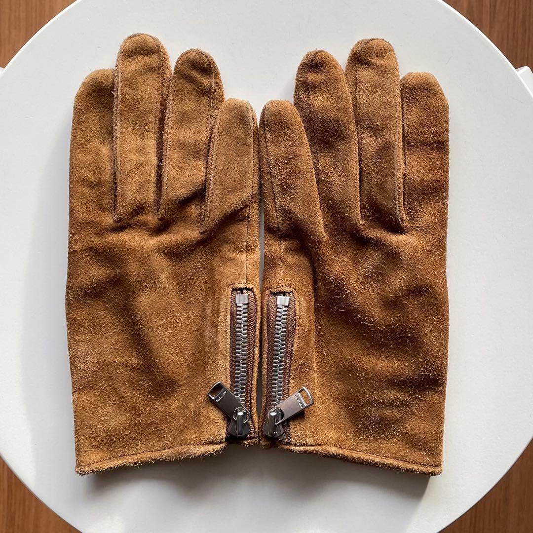 【値下】nonnative ノンネイティブ　グリップスワニー　スエード　手袋