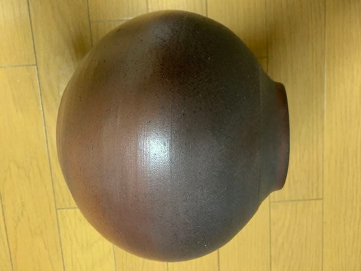 備前焼　花瓶'(観賞用)値下げしました