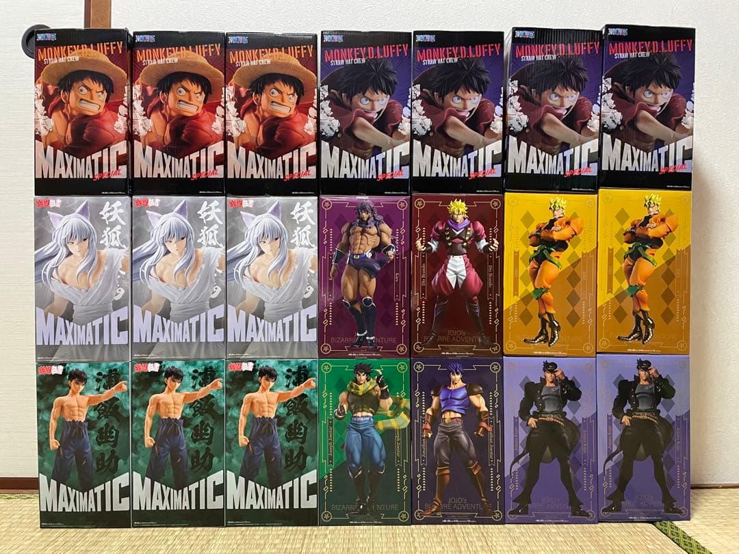 ジョジョの奇妙な冒険 Mometria フィギュア DIO 空条承太郎 21個