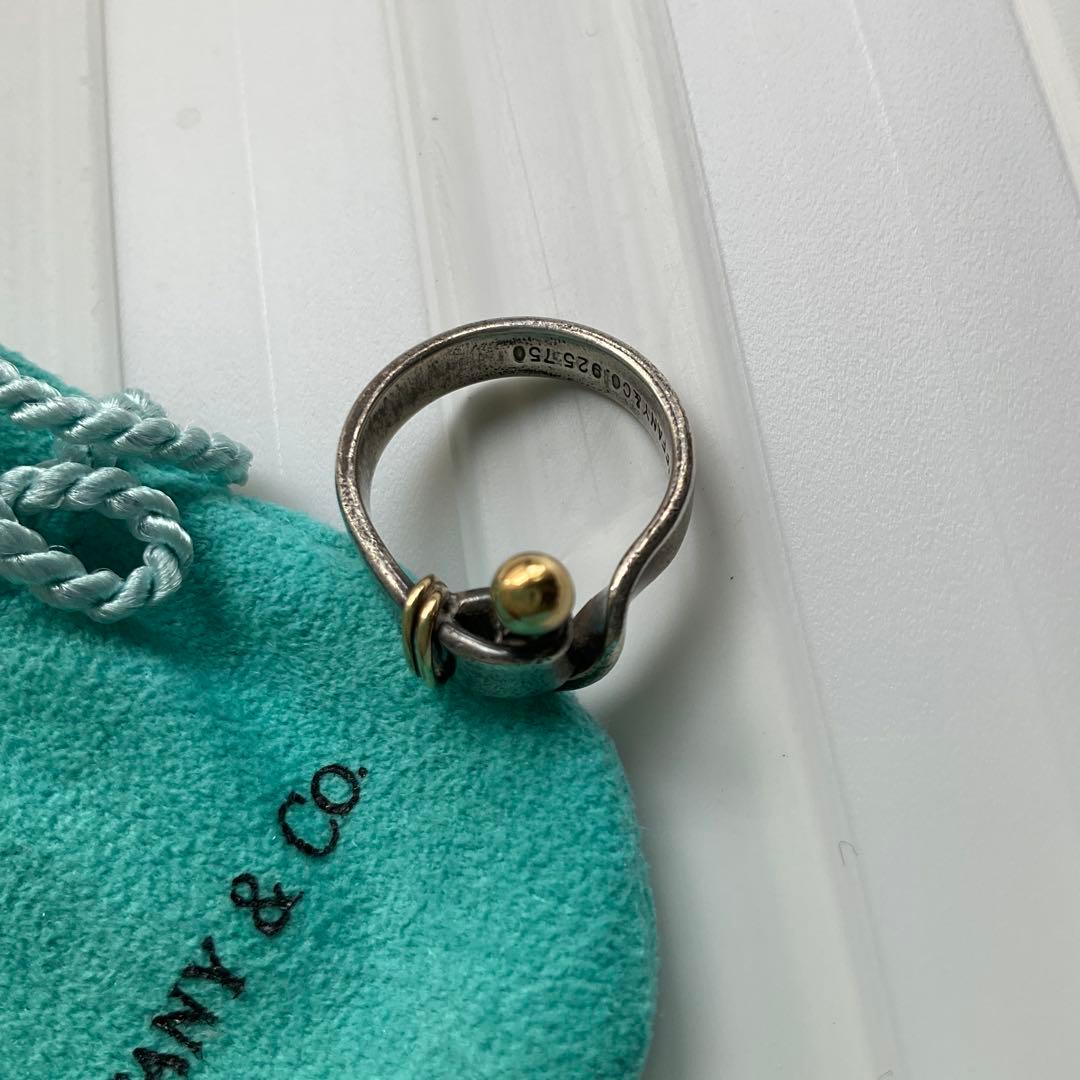Tiffany & Co. シルバー　ゴールド　リング　ティファニー