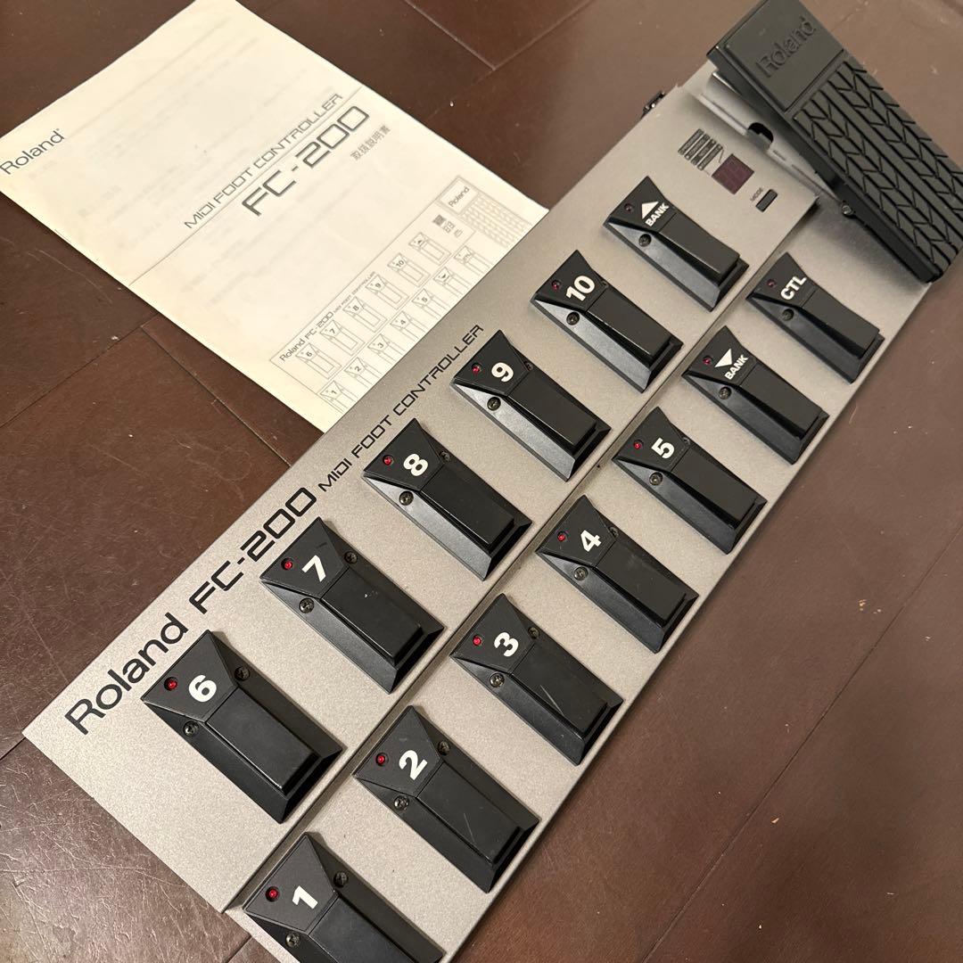 ギター ROLAND FC-200 MIDI FOOT CONTROLLER