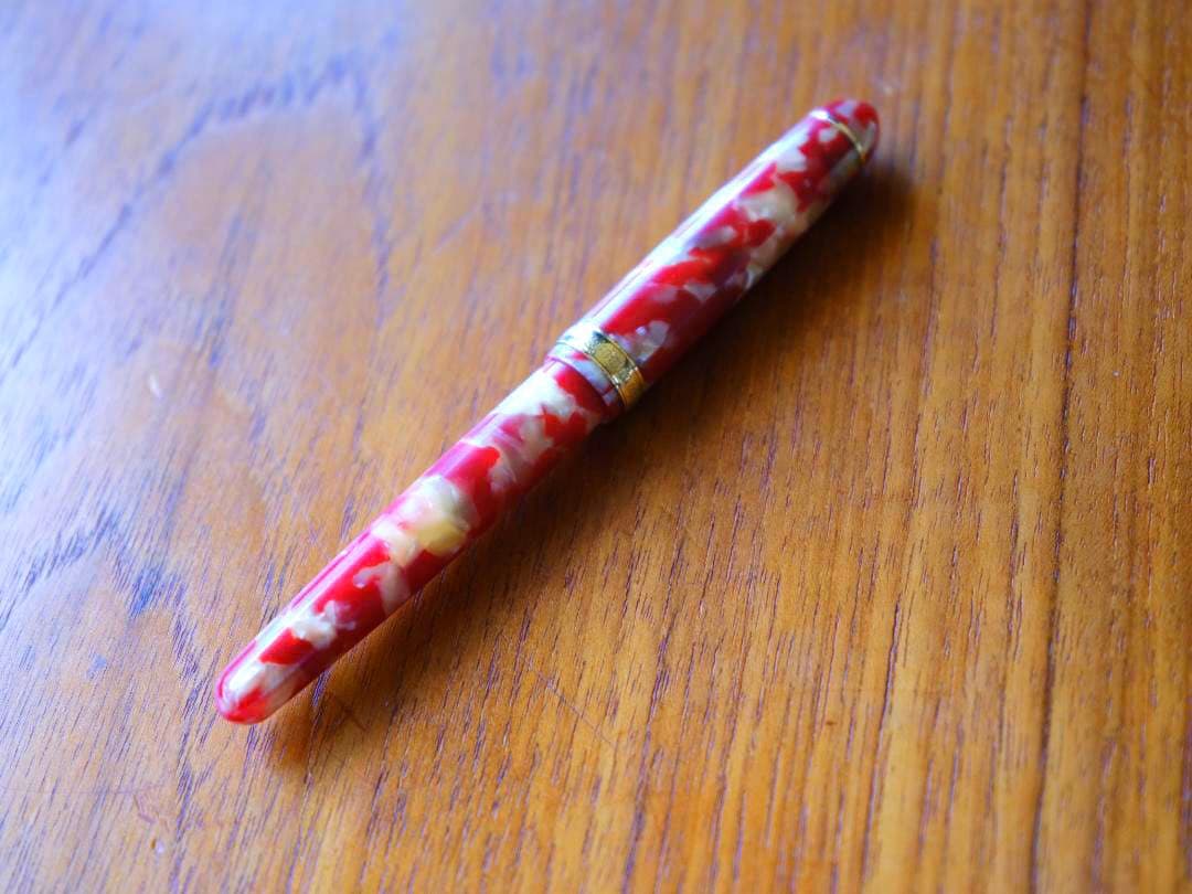 良配色！　プラチナ万年筆　キンギョ　3776