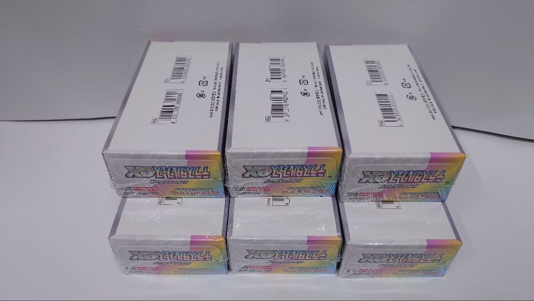 ポケカ テラスタルフェスex 新品未開封シュリンク付き 6BOX