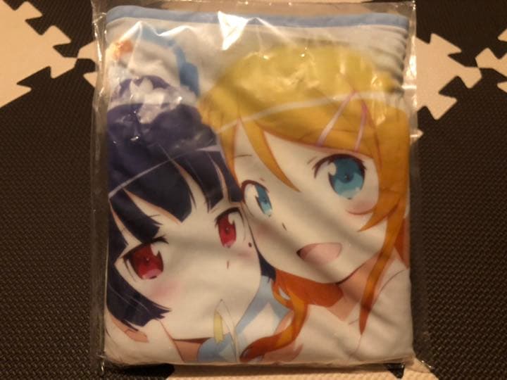 俺の妹がこんなに可愛いわけがない。　桐乃 & 黒猫 春用 ブランケット