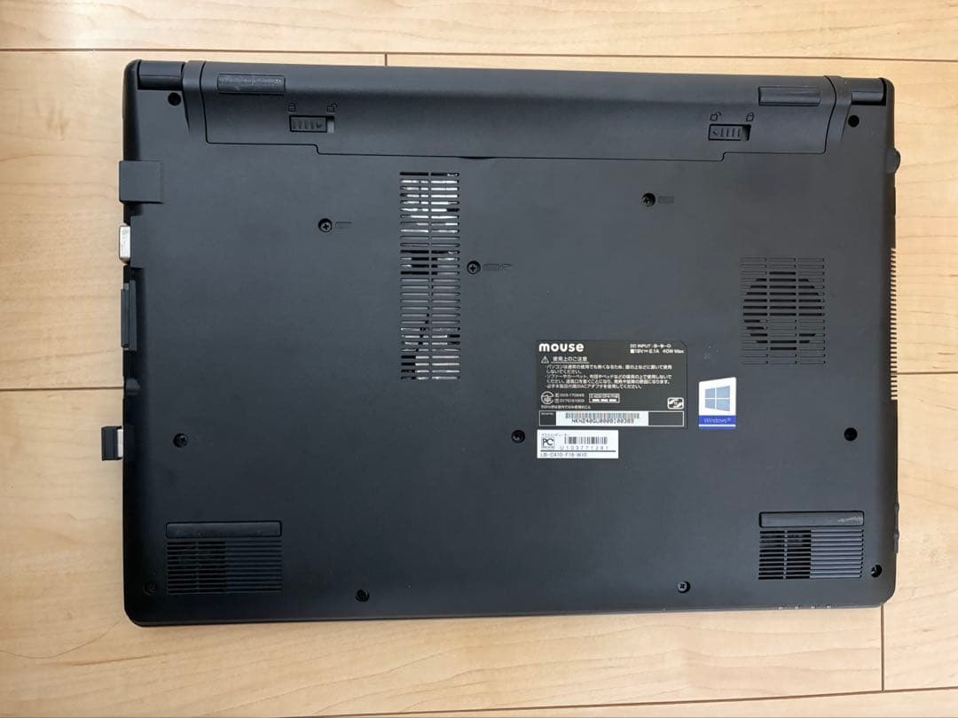 mouse LB-C410-FB-W10 ノートPC【値下げ交渉可】