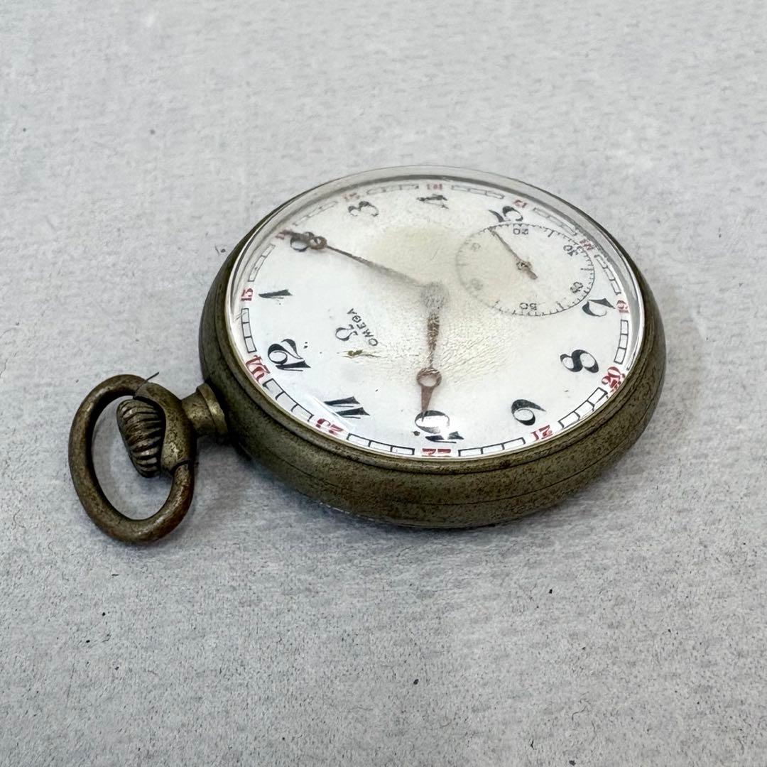 【動作未確認】オメガ　懐中時計　スモールセコンド　ヴィンテージ　手巻き
