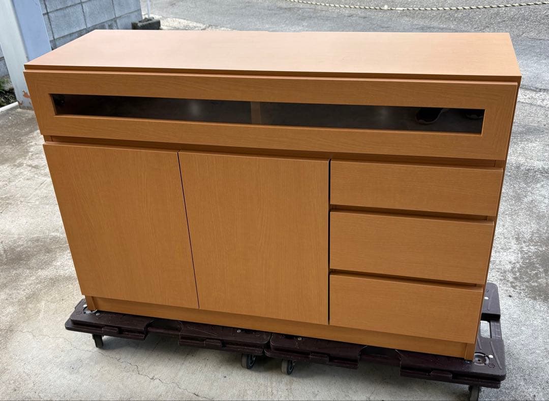 【ももて】永野家具工業 テレビ台 サイドボード ローボード 日本製　収納棚