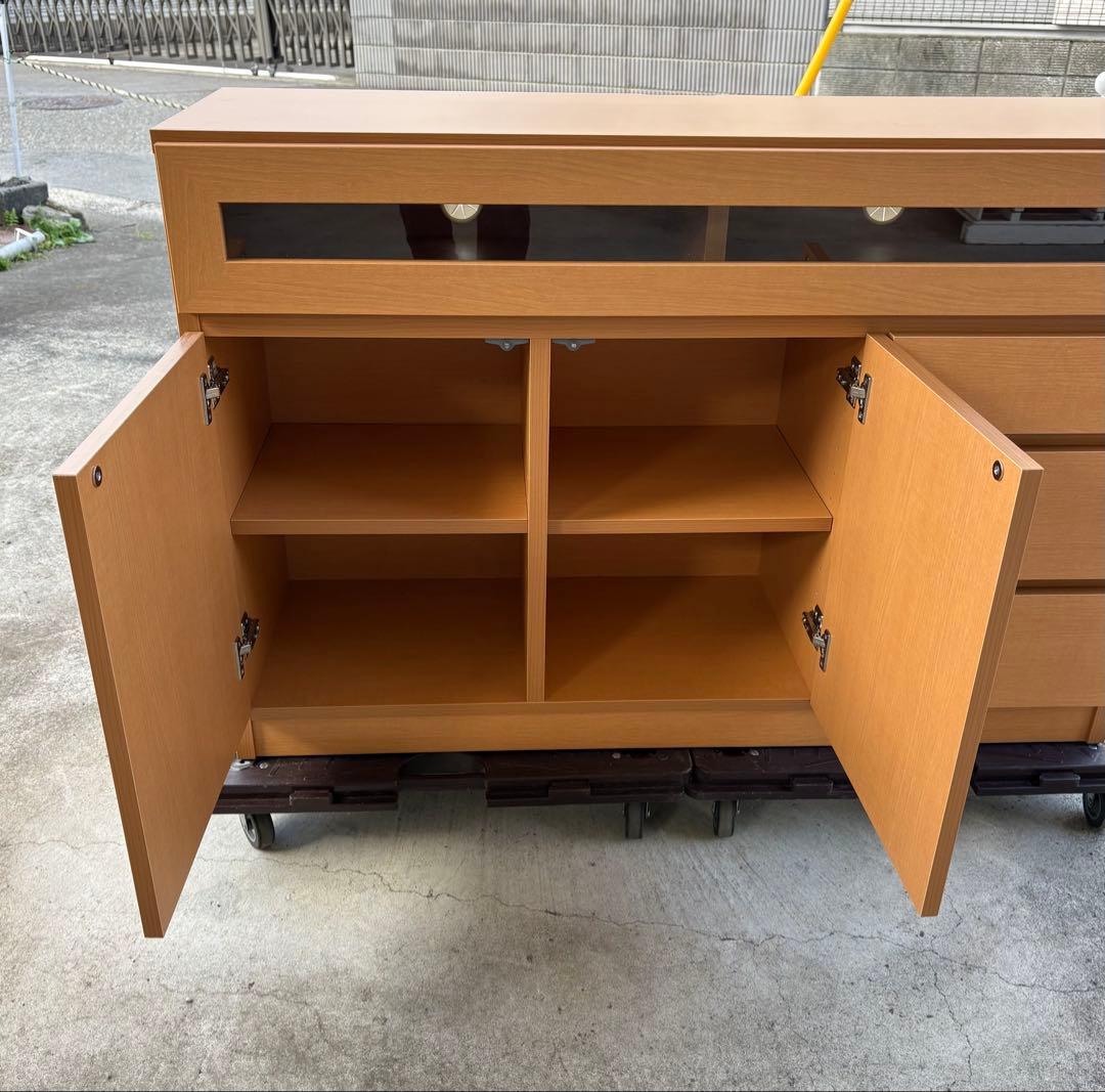 【ももて】永野家具工業 テレビ台 サイドボード ローボード 日本製　収納棚