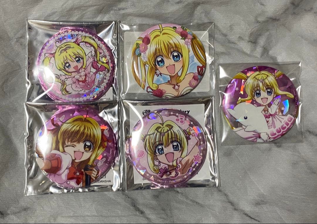 ぴちぴちピッチ 七海るちあ 缶バッジ纏め売り