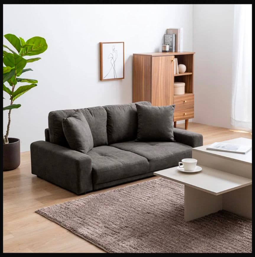 【中古・最終値下げ】Lottie 2人掛けソファ 130cm幅 クッション付き