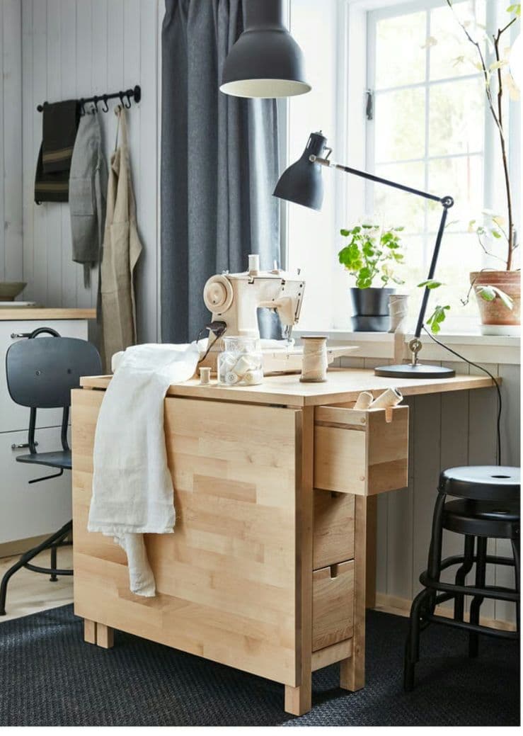 IKEA ノールデン ゲートレッグ テーブル