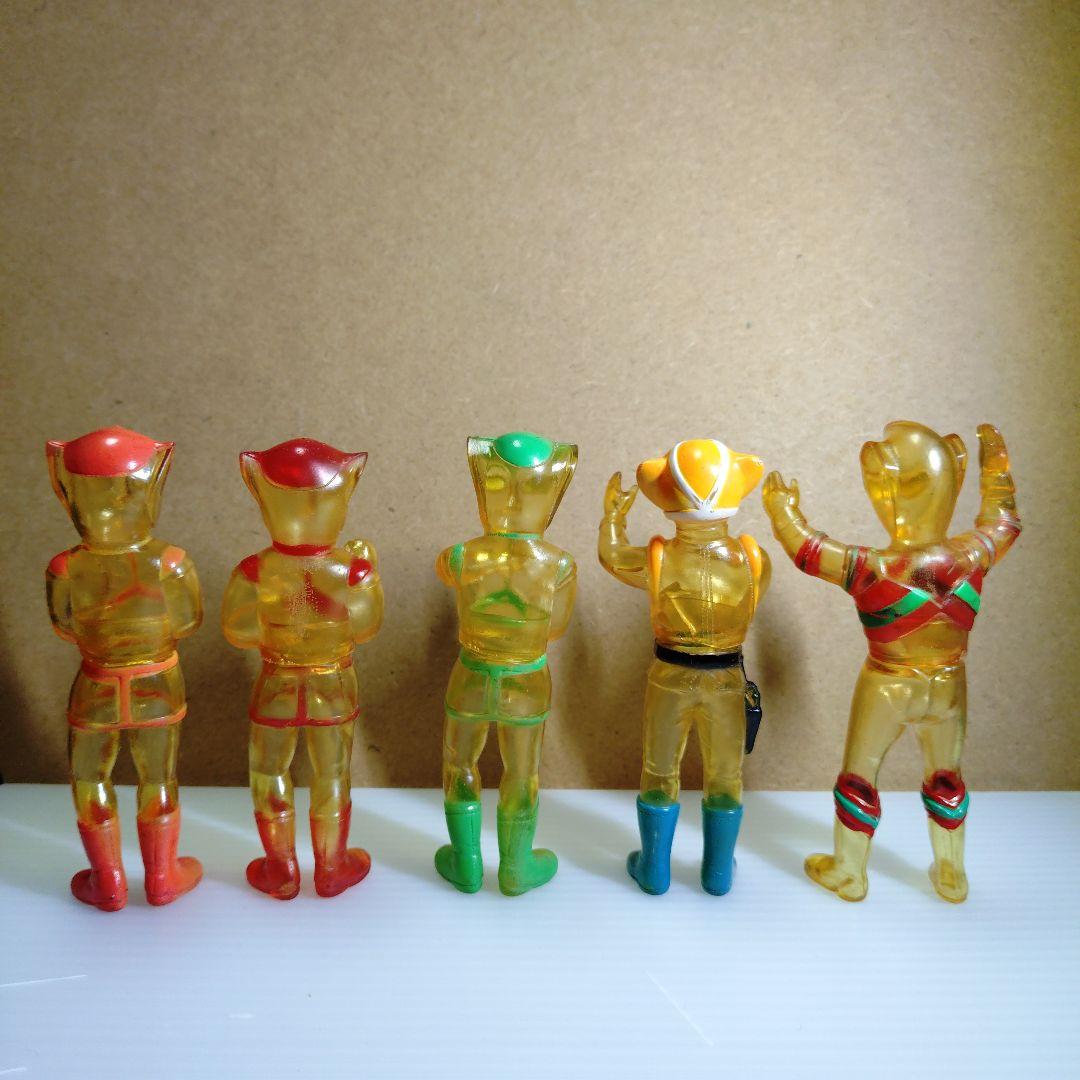 ブルマァク 怪獣シリーズ トリプルファイター 5体セット