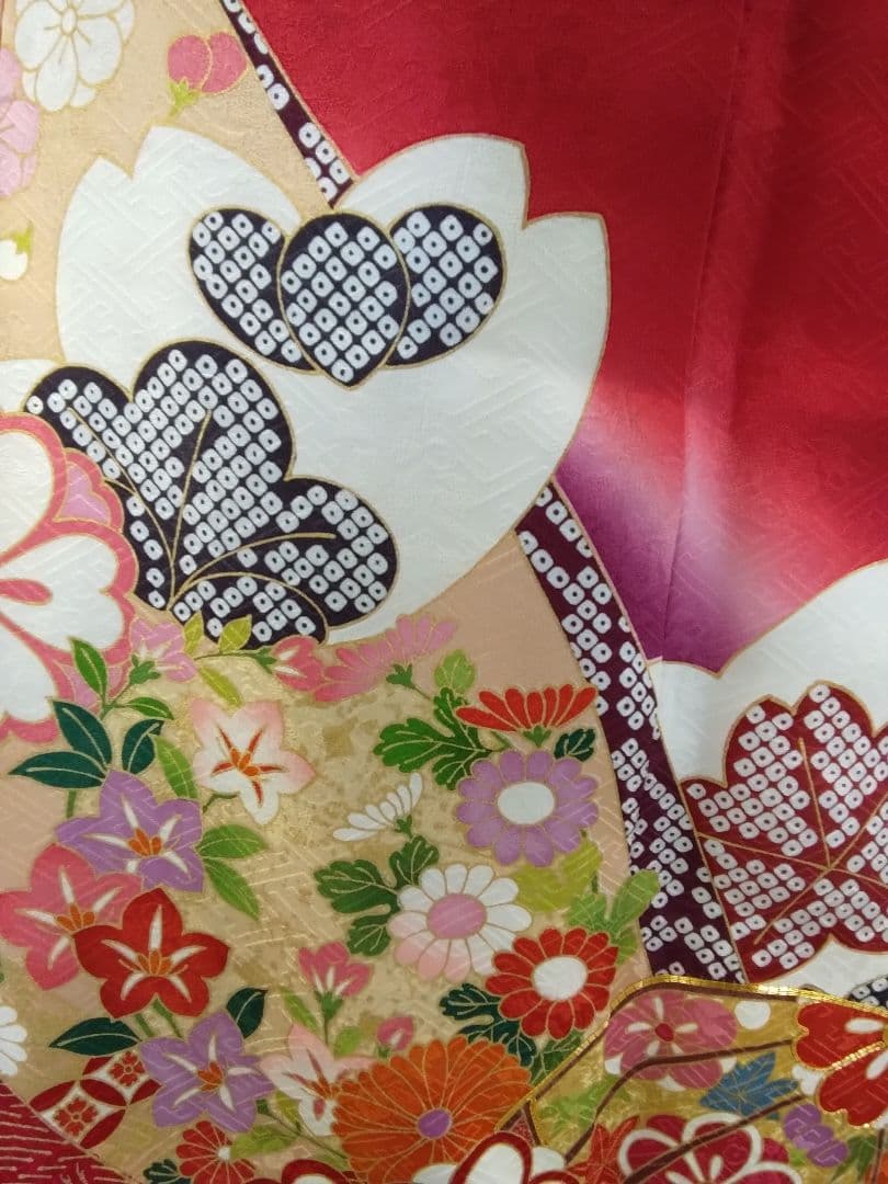 振袖フルセット、正絹振袖成人式、重ね衿帯揚げ帯締め、高級袋帯、襦袢、ガード加工