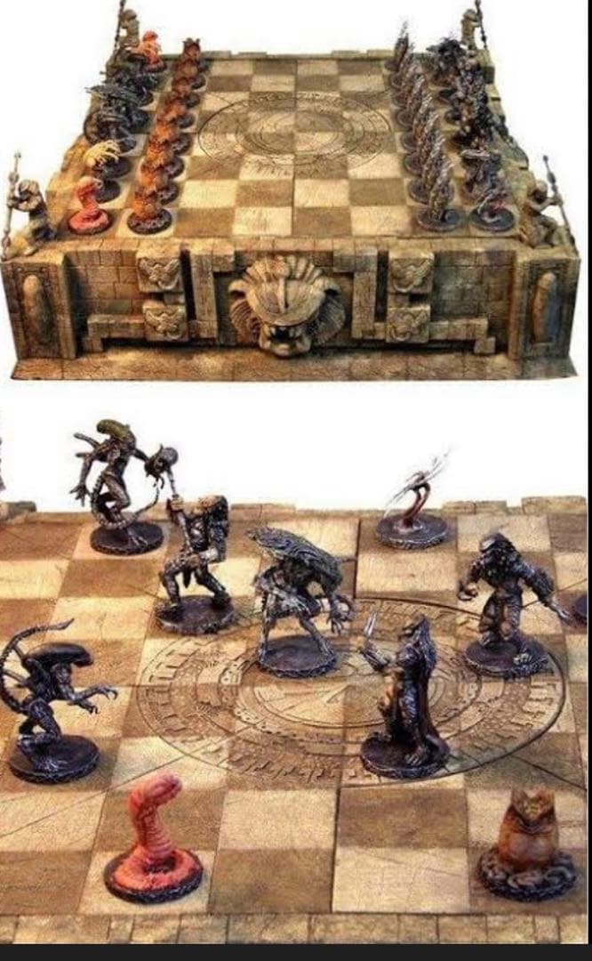 新品！Aliens vs PredatorエイリアンプレデターチェスSOTA