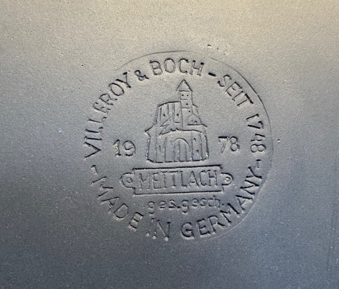 ♡※前Dc1004 レア ビレロイボッホ パテシュールパテ 陶版画 限定品