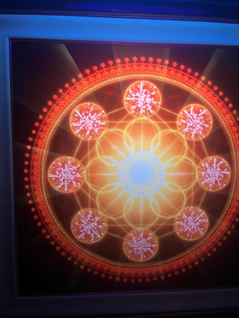 美品【アールグラージュ】賢者の石/ライト/イーゼル付き