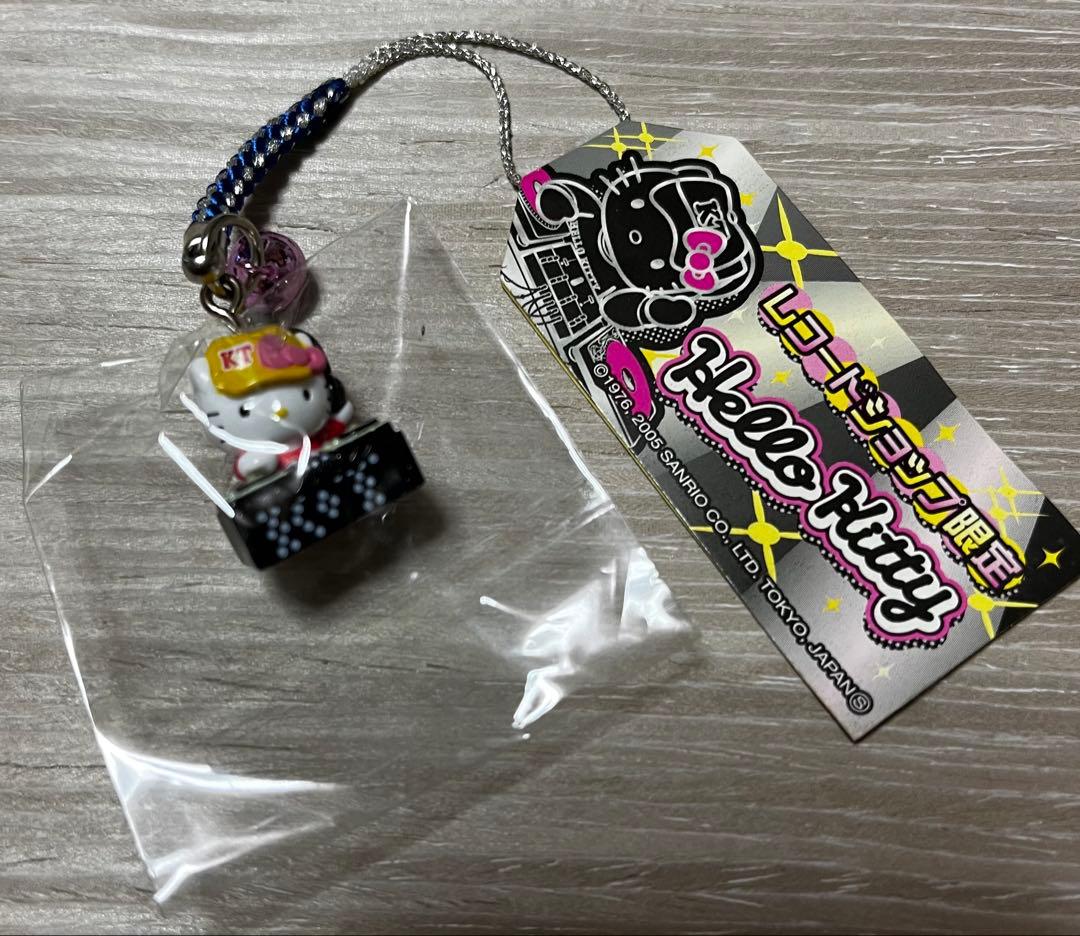 激レア◎レコードショップ限定◎DJキティ◎根付けストラップ
