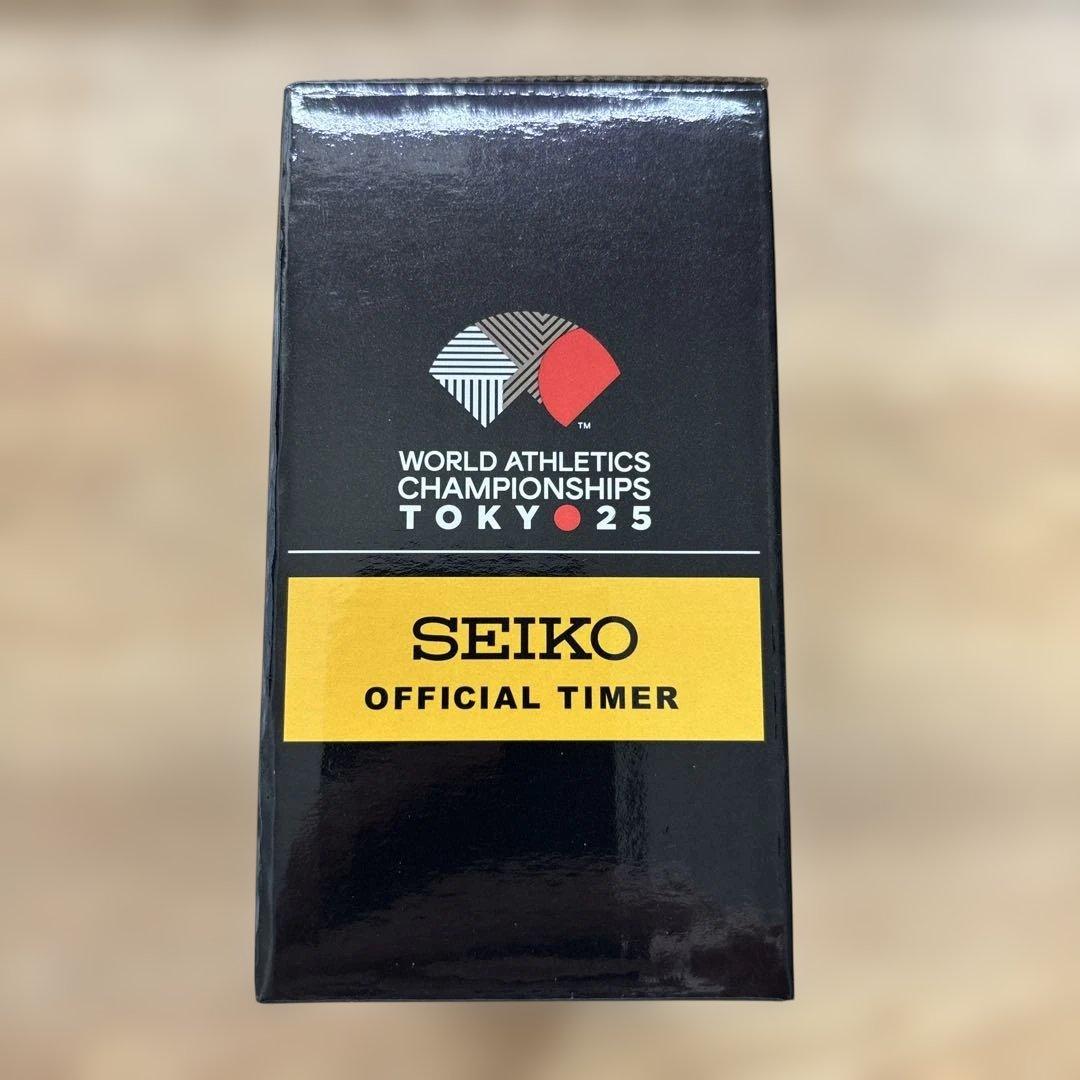 SEIKO 東京 2025 世界陸上 デジタル目ざまし時計