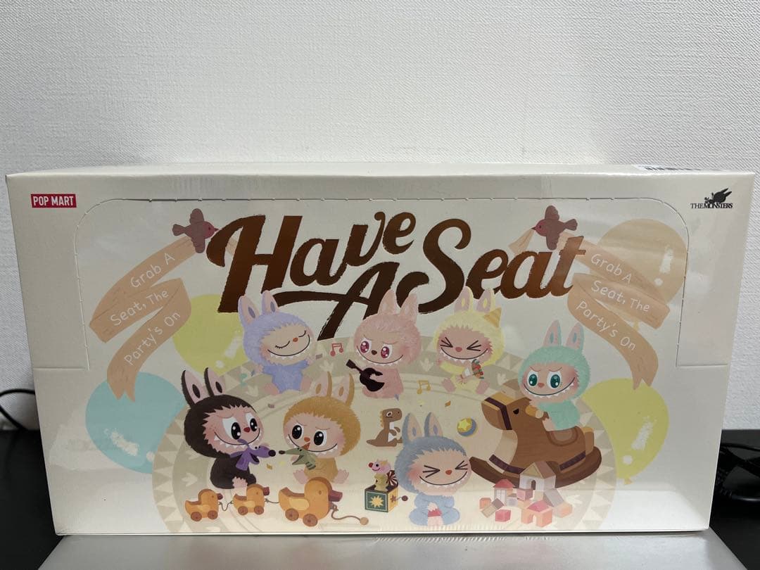 【特価】LABUBU THE MONSTERS Have a Seatぬいぐるみ