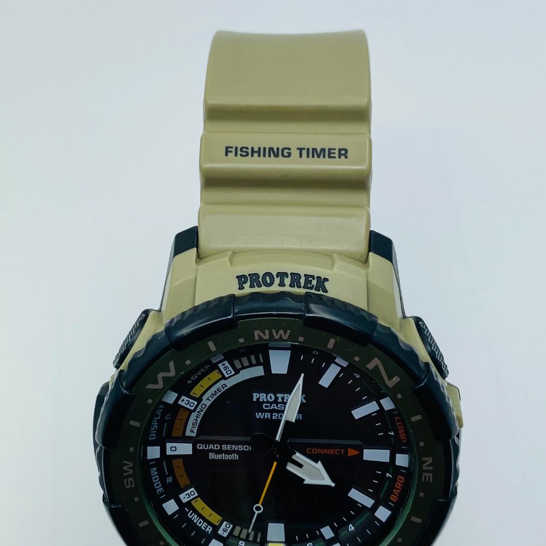 CASIO　プロトレック　PRT-B70　カーキ　PROTREK　釣り人モデル