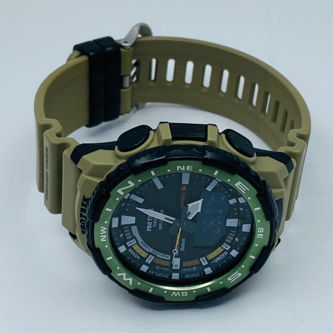 CASIO　プロトレック　PRT-B70　カーキ　PROTREK　釣り人モデル