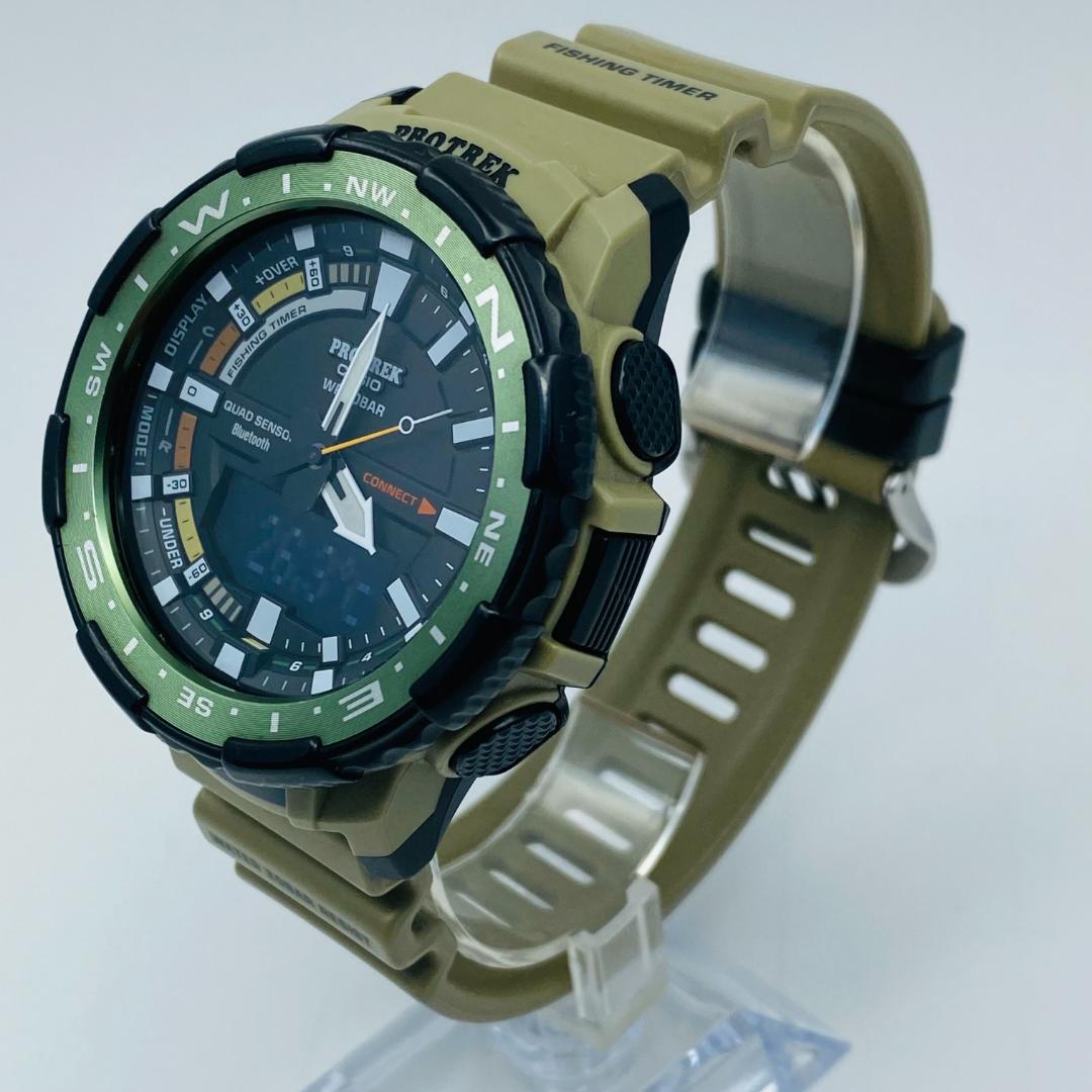 CASIO　プロトレック　PRT-B70　カーキ　PROTREK　釣り人モデル