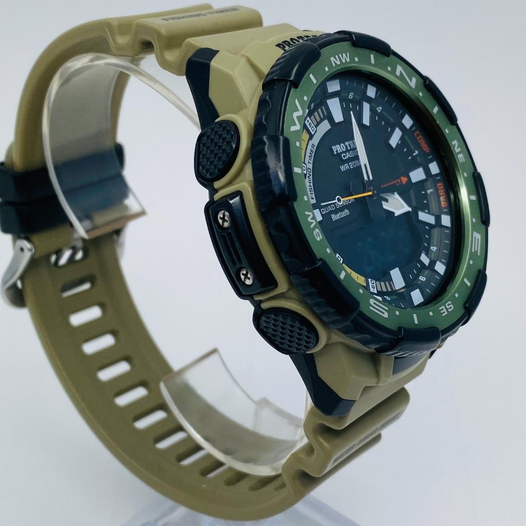 CASIO　プロトレック　PRT-B70　カーキ　PROTREK　釣り人モデル