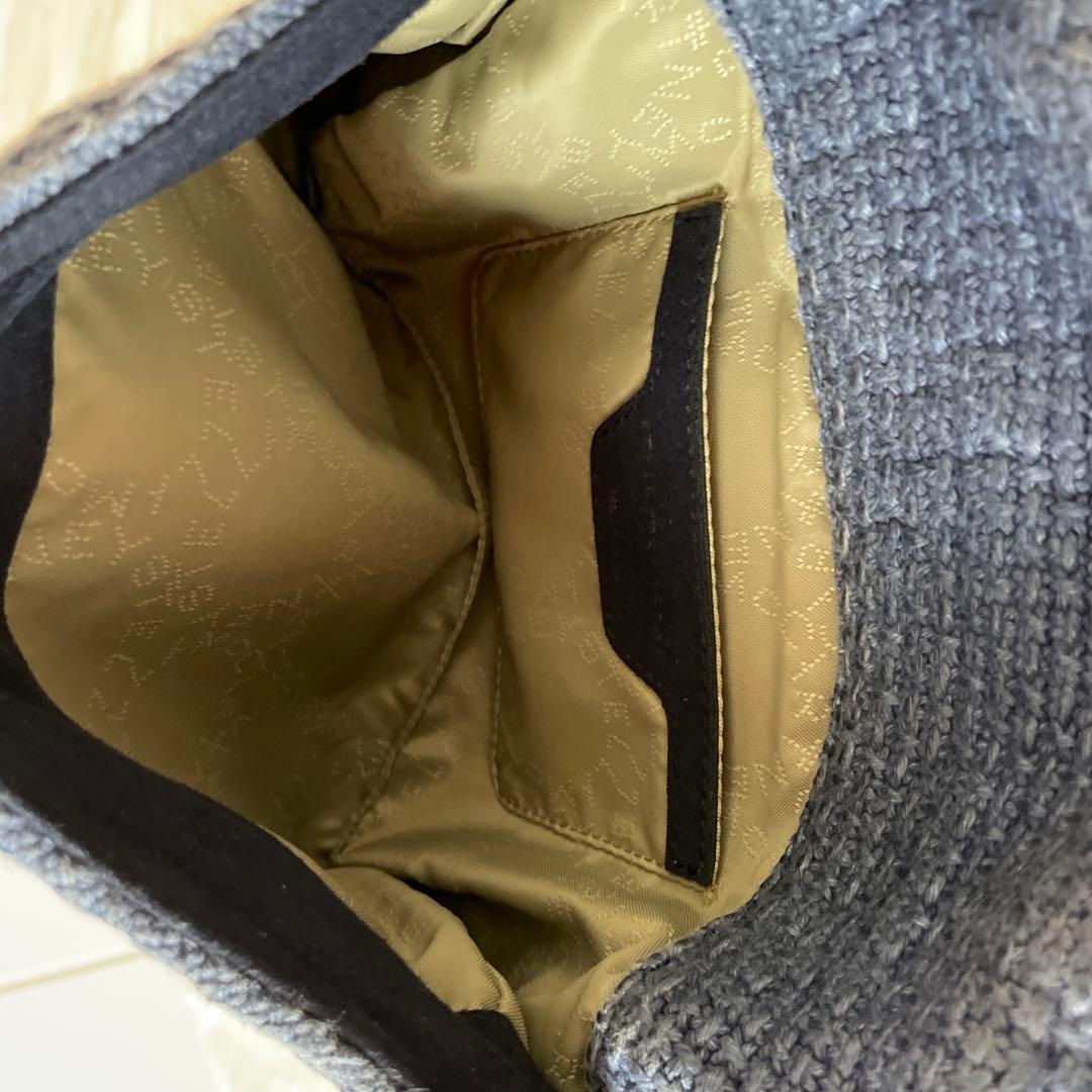 STELLA ステラマッカートニー　ショルダー クラッチバッグ　ブルー　チェーン