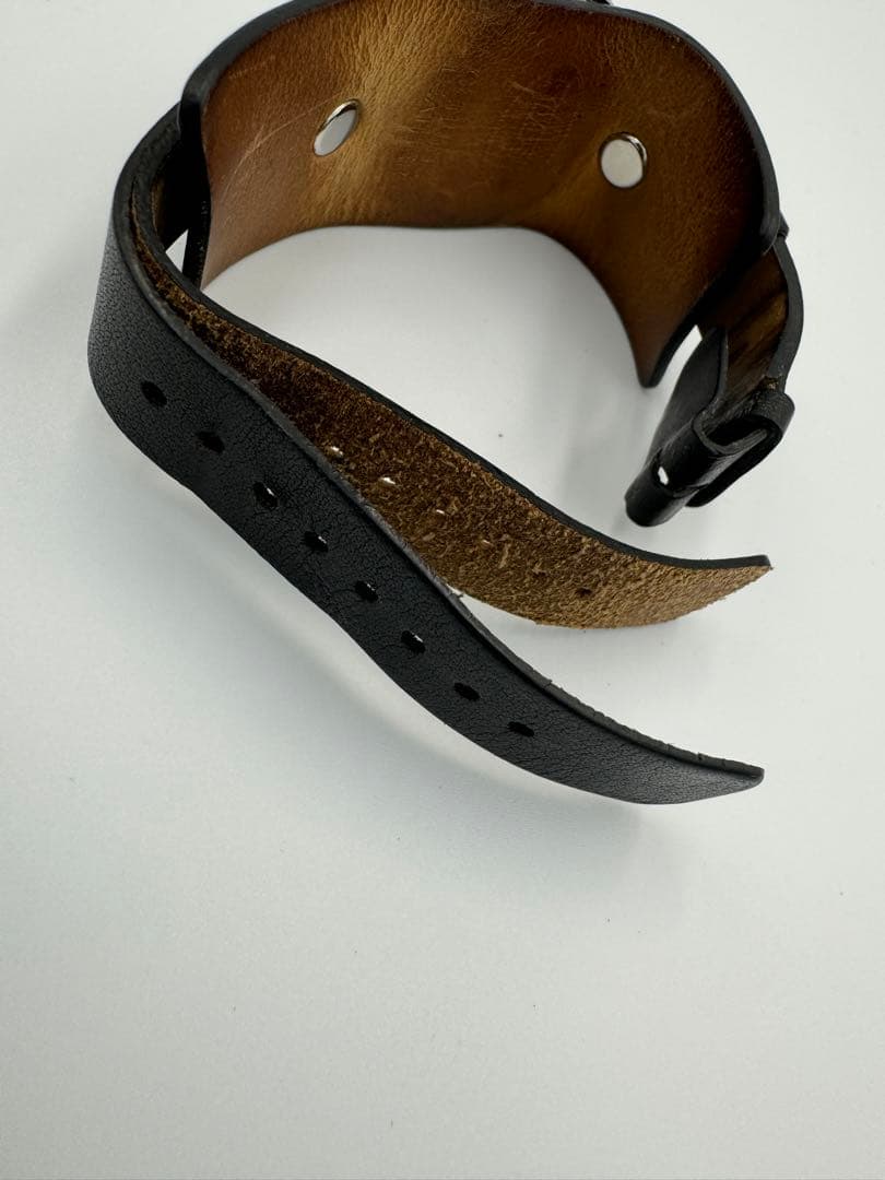 FOSSIL BIG TIC フォッシル　クォーツ腕時計　レザーベルト　 A30