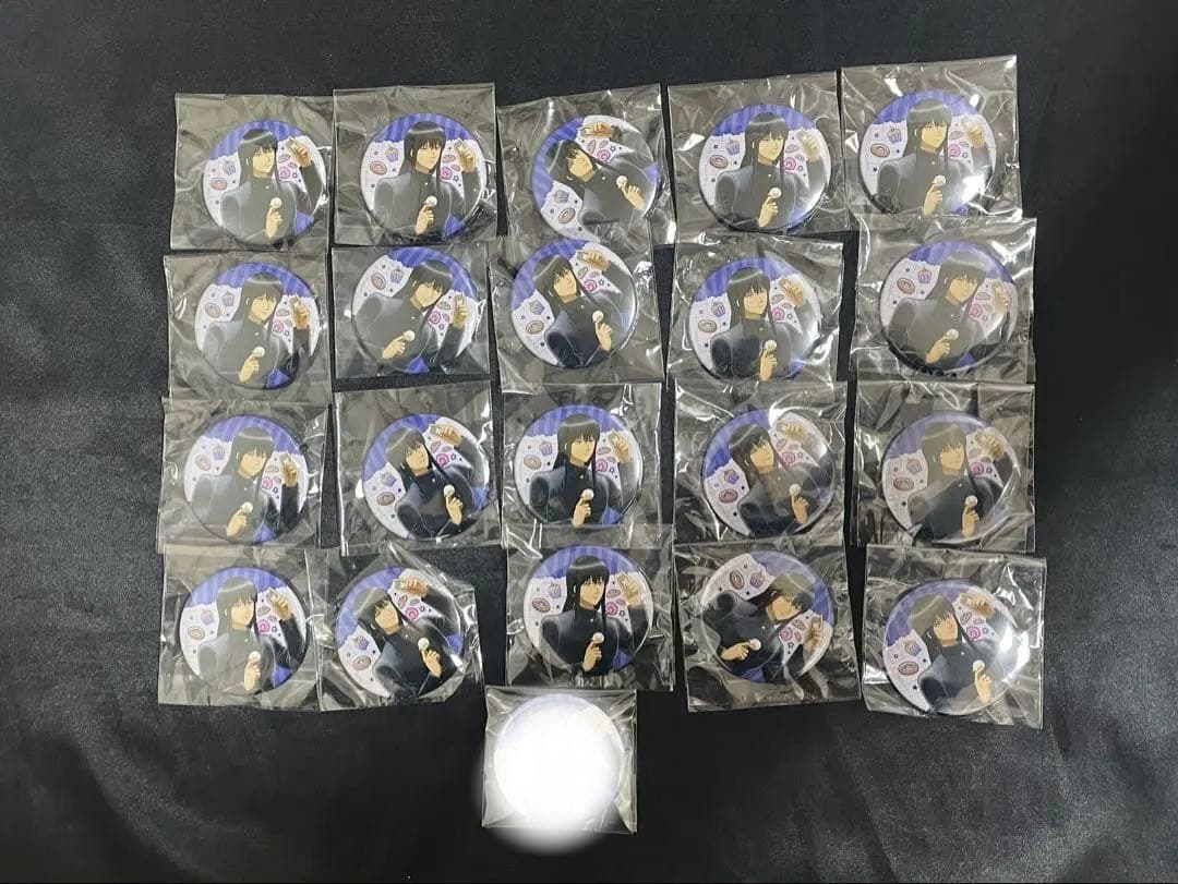 3年Z組銀八先生 お菓子パーティ 缶バッジ 桂セット【バラ入り可能】