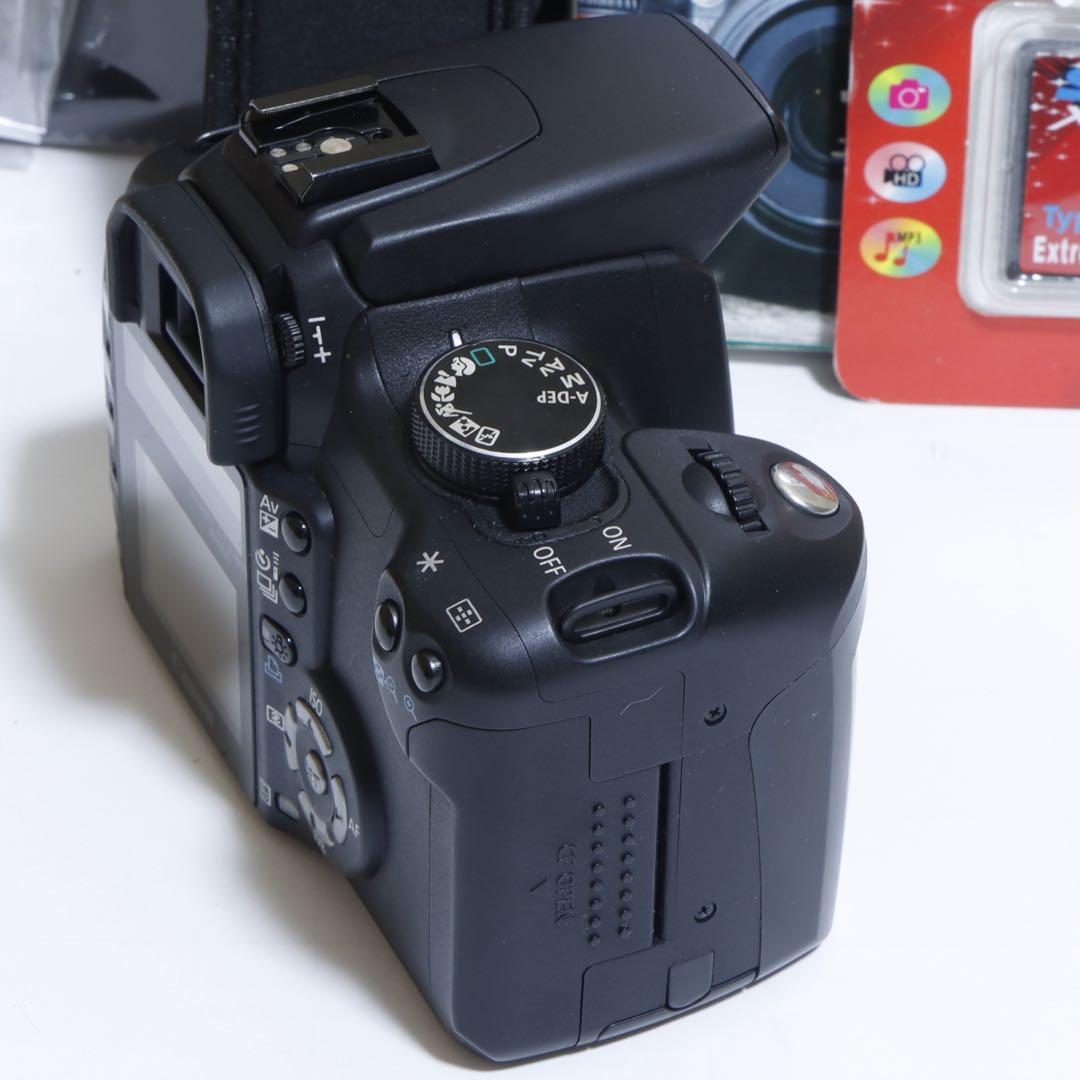 ★スマホに送れる一眼レフ★WiFi&望遠★ キャノン EOS Kiss Nセット