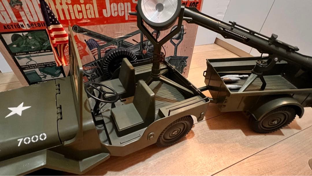 1/6 スケール 1960年代 ハズブロ GIJOE ファイブスター ジープ