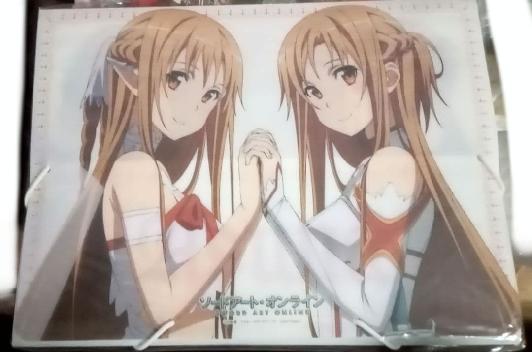 ソードアート・オンライン　SAO　アスナ　クリアファイル　セット