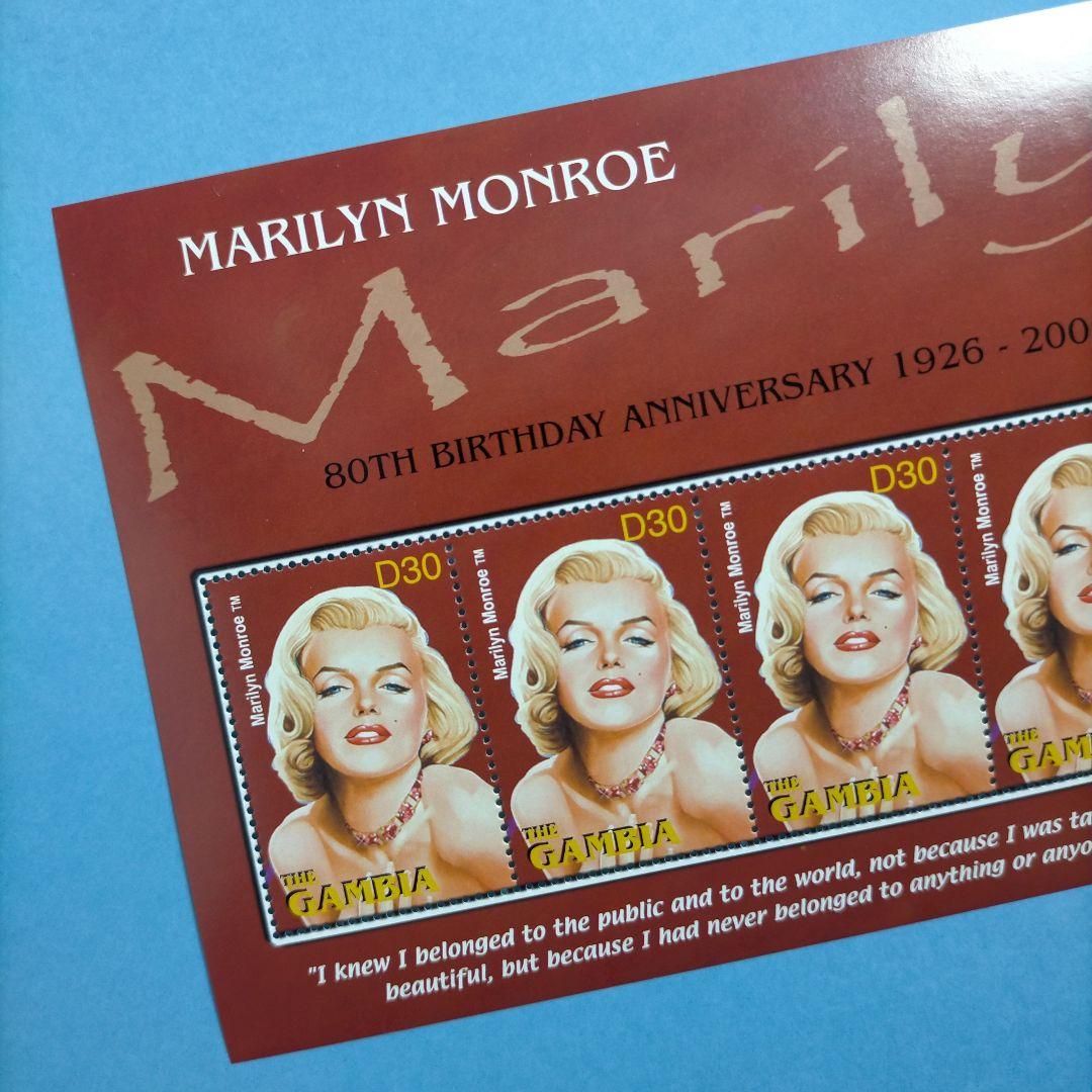 3090外国切手 海外国々 2006年 マリリンモンロー生誕80周年記念
