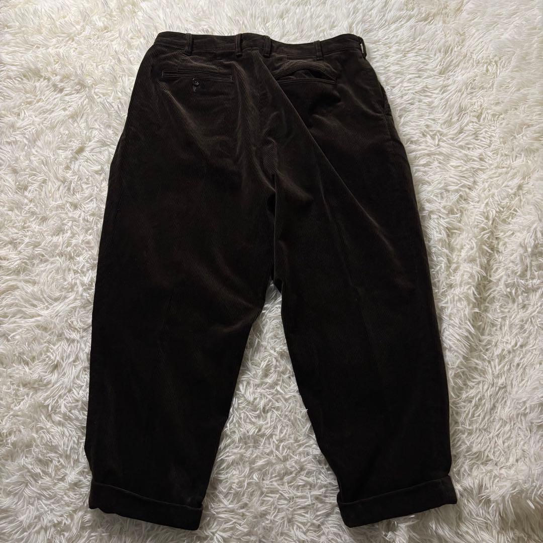 極美品✨ BEAMS PLUS 2Pleats Corduroy pant 太畝