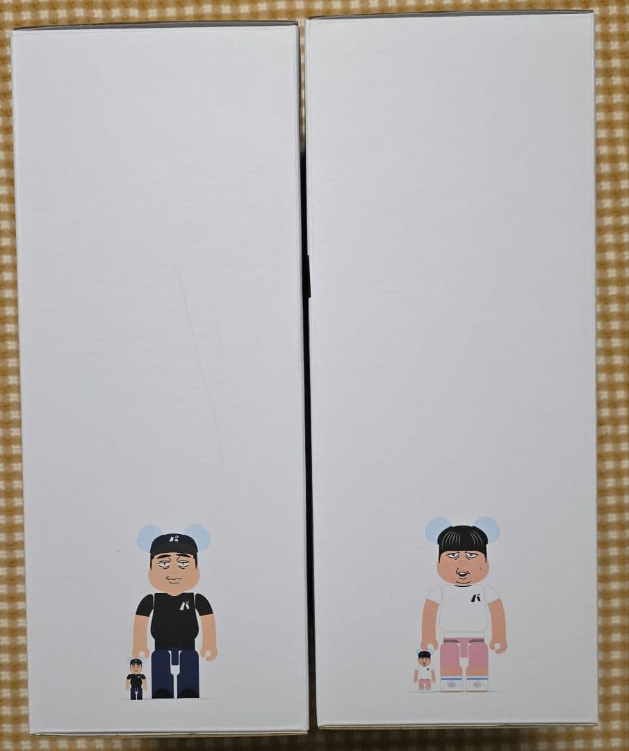 バナナマン　ベアブリック　400%100%セット